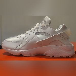 Brand new nike huarache white platinum sneakers